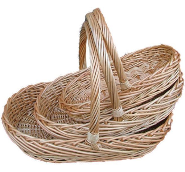 Brambly Cottage 3-tlg. Korb-Set aus Korbgeflecht | Wayfair.de